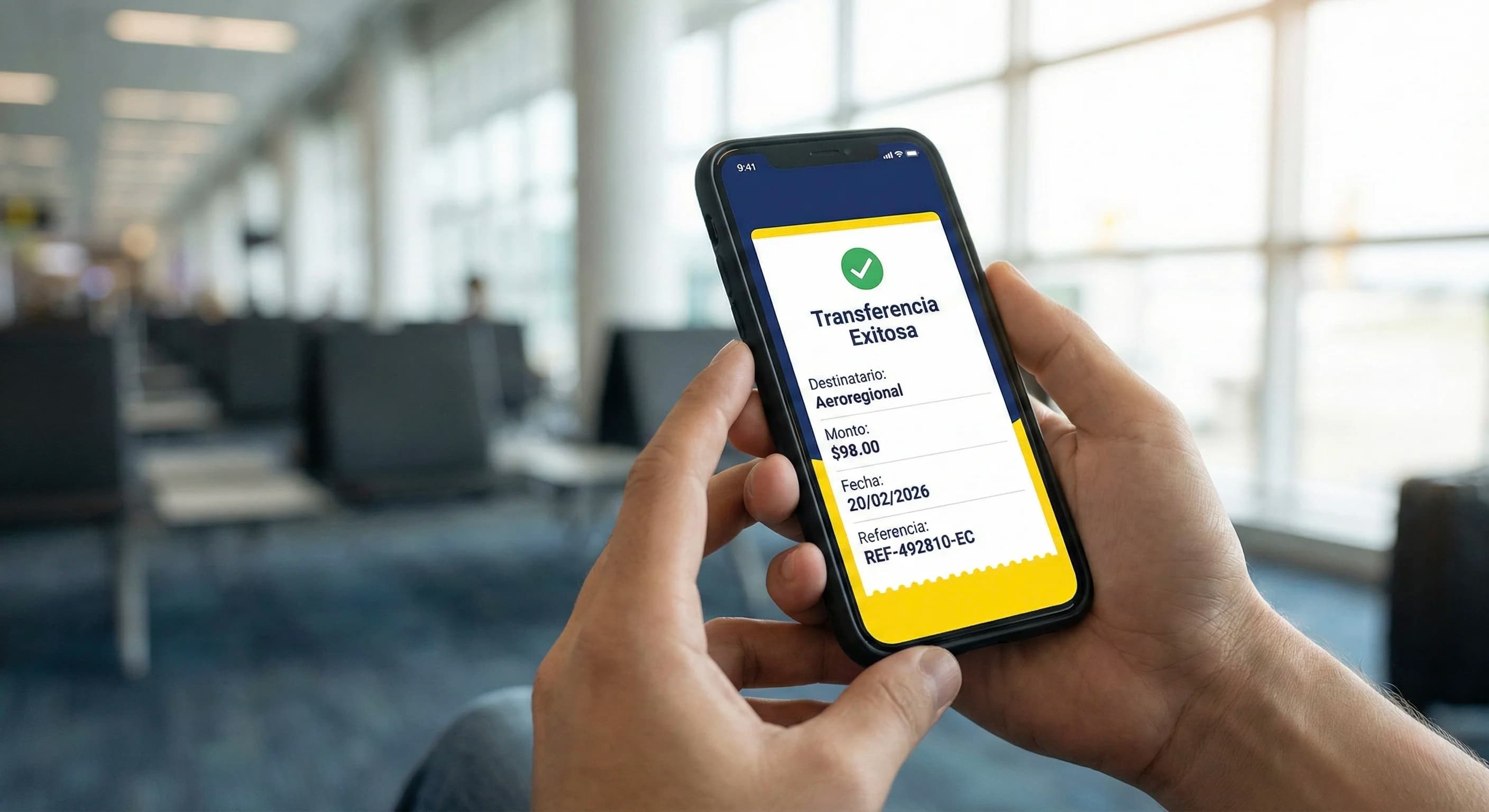 Depósito o transferencia